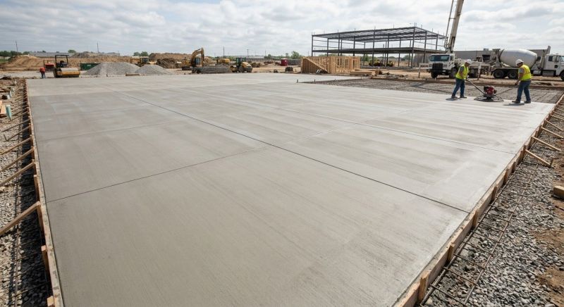 Commercial Slab Installation in Fort Worth, TX